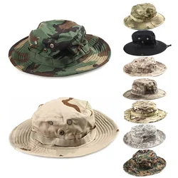 Sombrero boonie camuflaje grueso para airsoft, caza y trekking