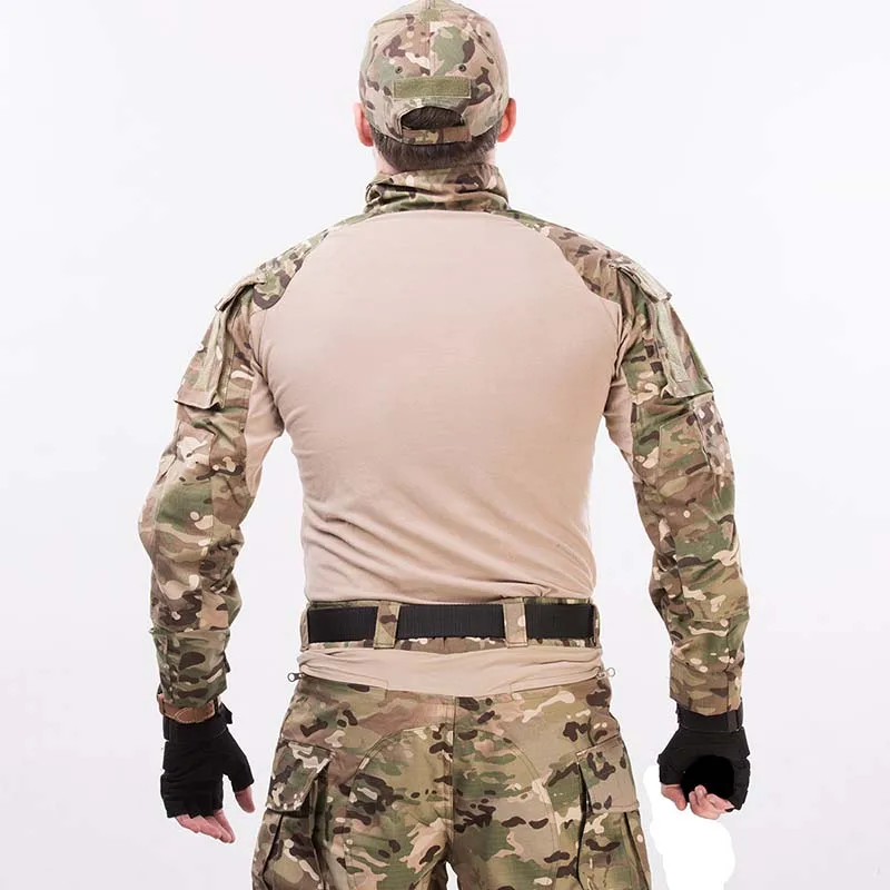 Uniforme táctico multicam ripstop – Multibolsillos para airsoft - imagen 3