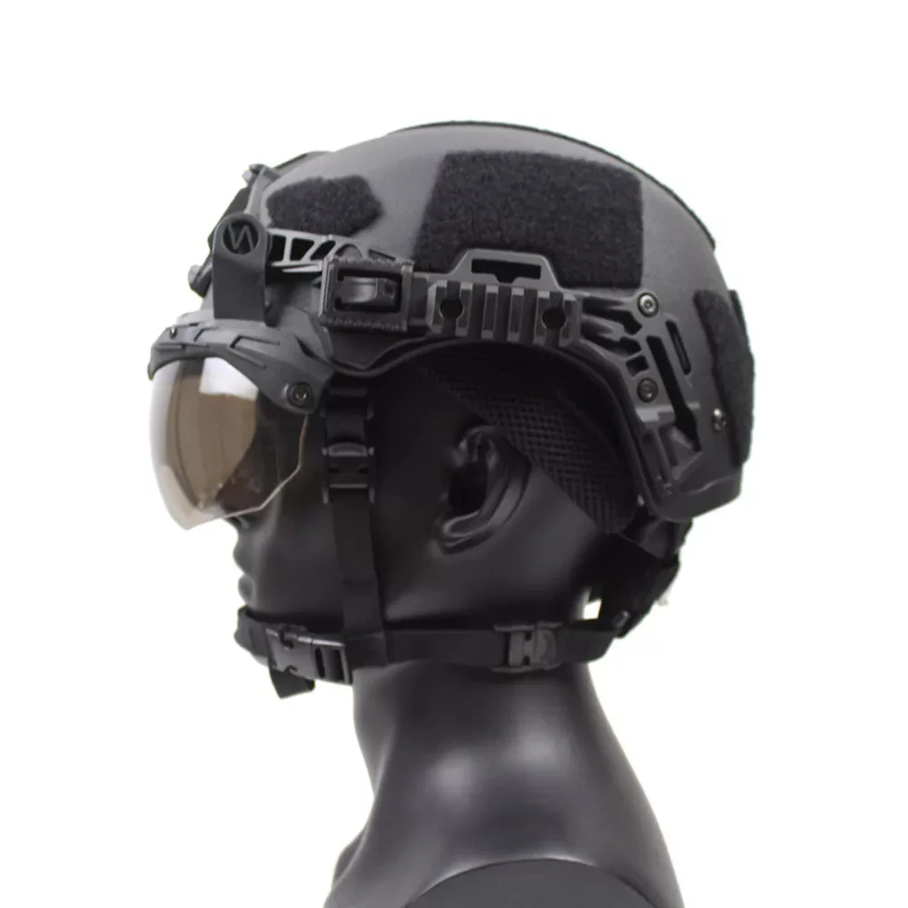 Casco táctico Wendy 3.0 con protección facial y gafas multiángulo - imagen 4