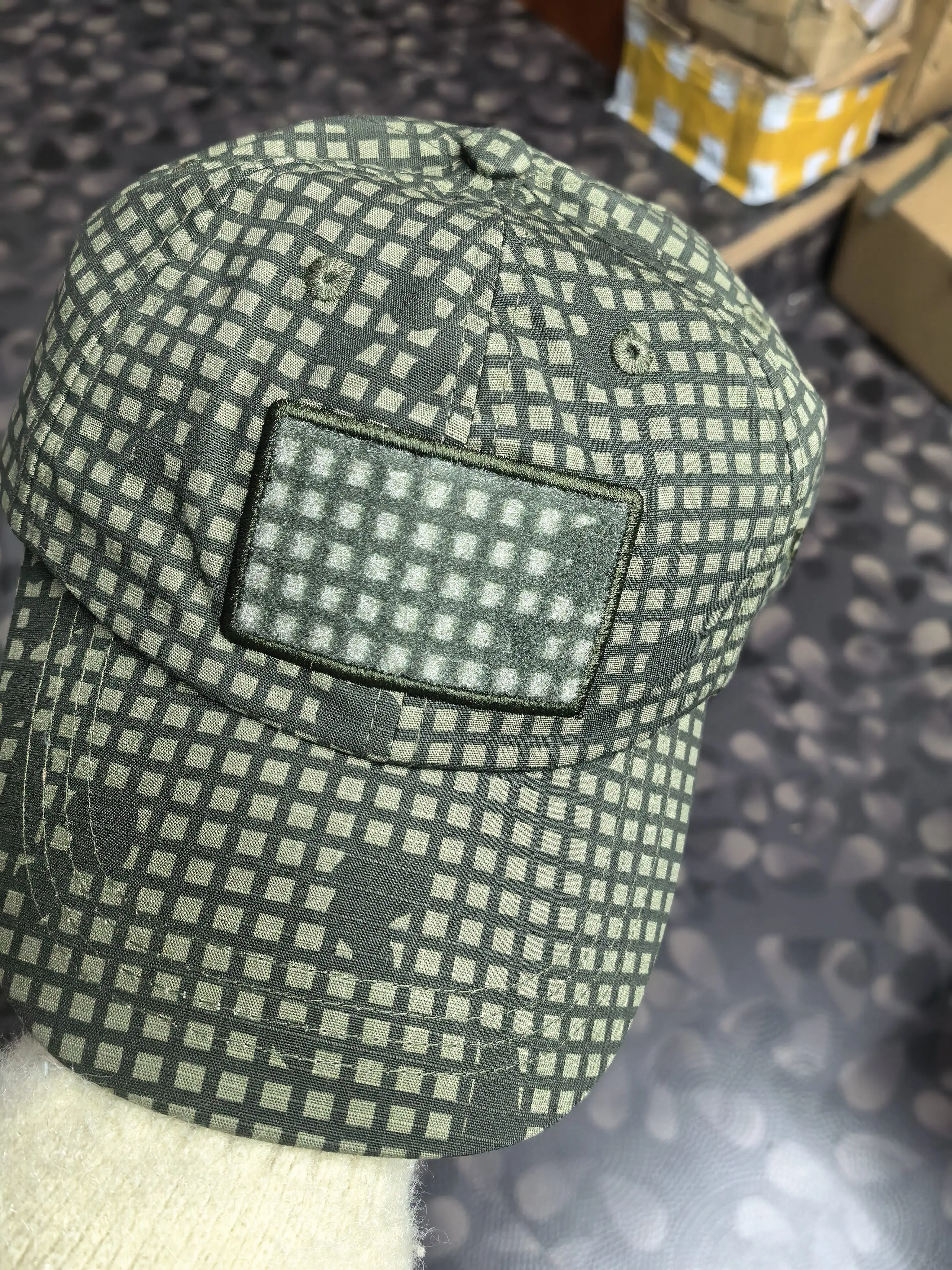 Gorra táctica camuflaje nocturno para camping y viajes al aire libre - imagen 4