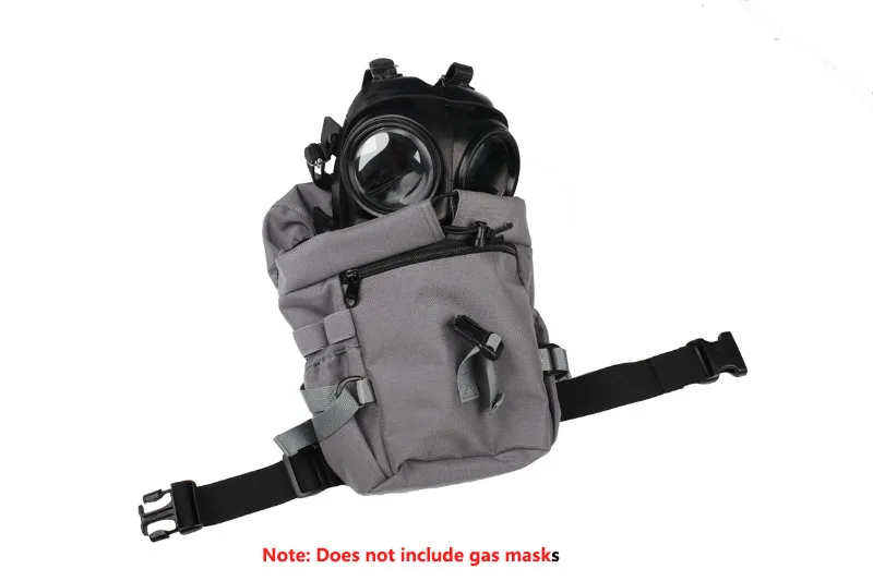 Bolsa táctica riñonera para pierna y máscara de gas multiusos - imagen 4