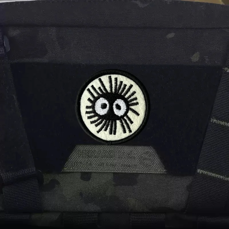 Parche bordado Good Luck Soot Sprite – Táctico para equipamiento y ropa - imagen 4
