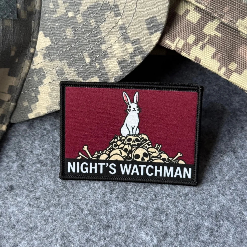 NIGHT'S WATCHMAN parche táctico conejo gancho y bucle para mochila - imagen 5