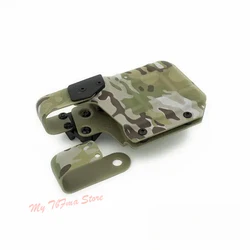 Funda táctica Kydex liberación rápida con cierre pulgar MOLLE