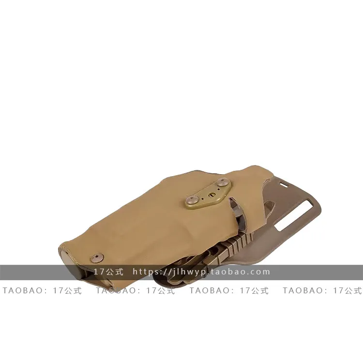 Vista de la funda de pierna de liberación rápida