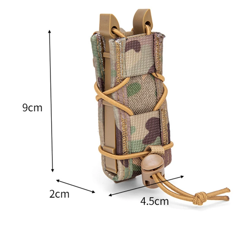 Portacargador táctico MOLLE universal para chaleco CS y caza