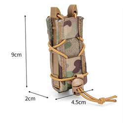Portacargador táctico MOLLE universal para chaleco CS y caza