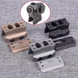 Base elevadora Picatinny para mira punto rojo – Montura táctica regulable