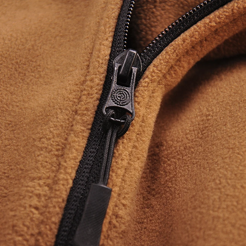 Chaqueta polar táctica antihielo militar con capucha de camuflaje - imagen 3