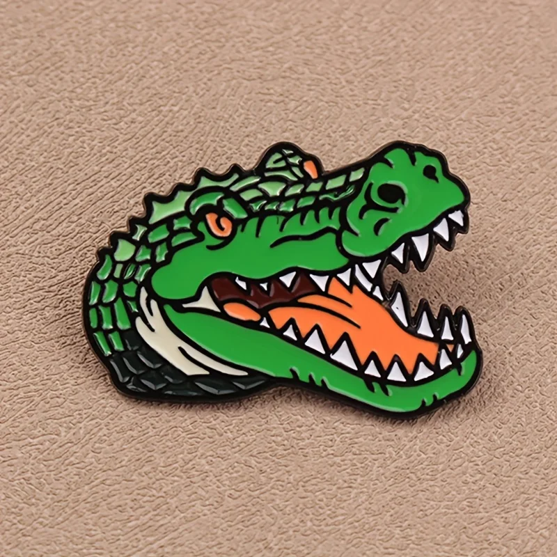 Detalle del diseño de cocodrilo