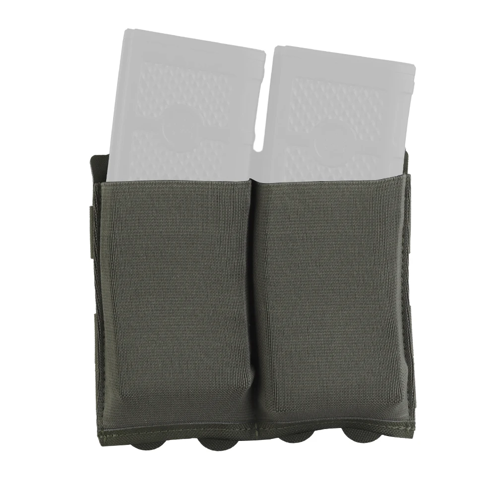 Portacargador MOLLE elástico triple para chaleco táctico rifle - imagen 5