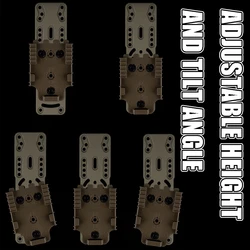 Adaptador holster drop leg QLS para arnés modular con correa de muslo