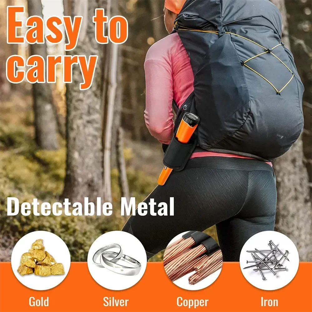 Detector de metales portátil IP66 impermeable para oro - imagen 5