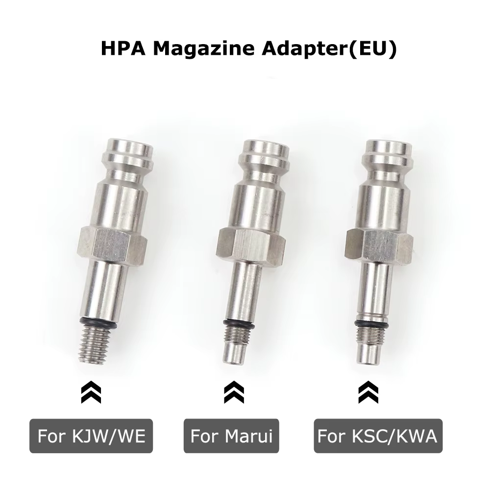 Adaptador de válvula HPA vista frontal