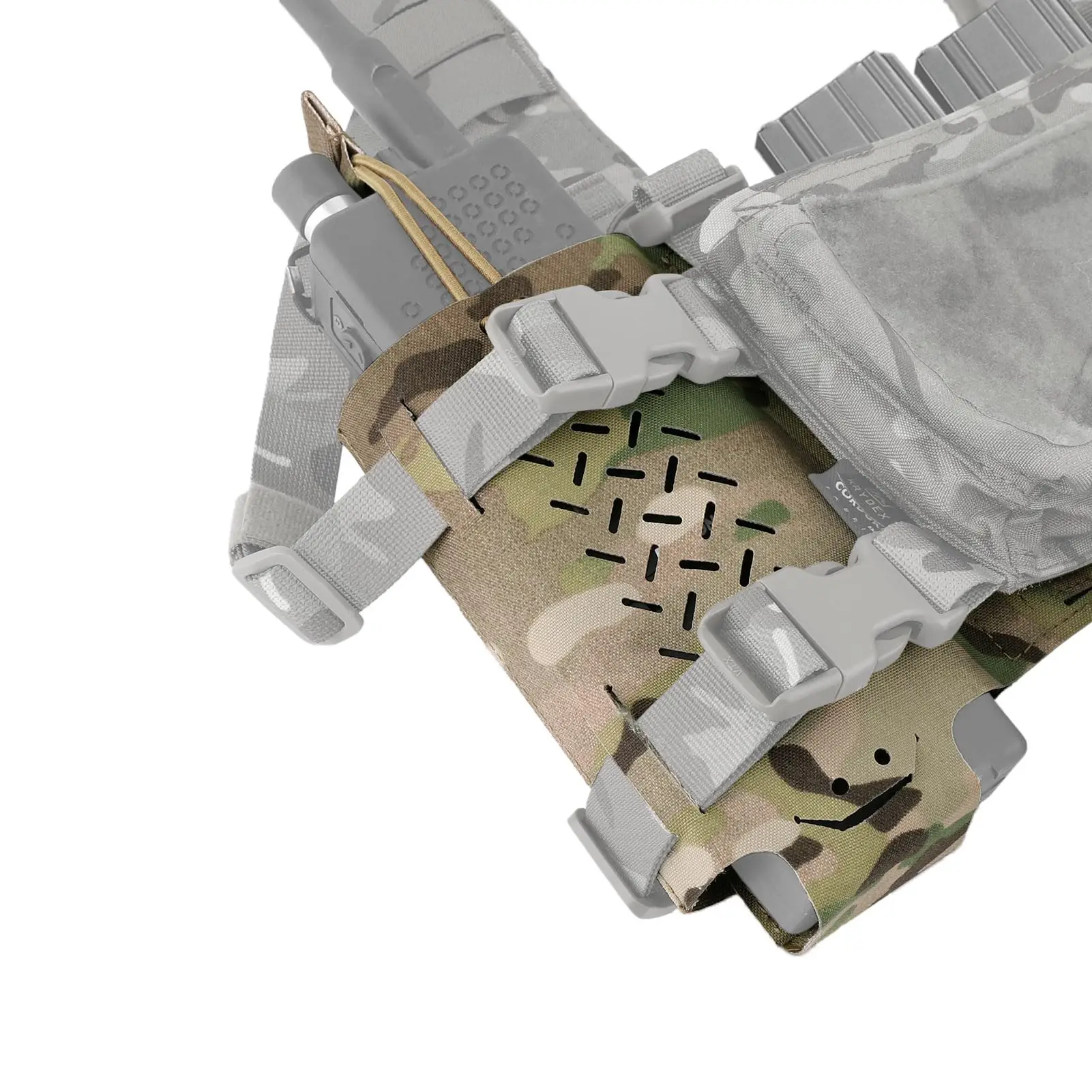 Bolsas tácticas expandibles airsoft para porta radio y cargadores - imagen 4