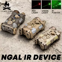 NGAL L3 2025 linterna táctica láser con luz roja verde azul e IR