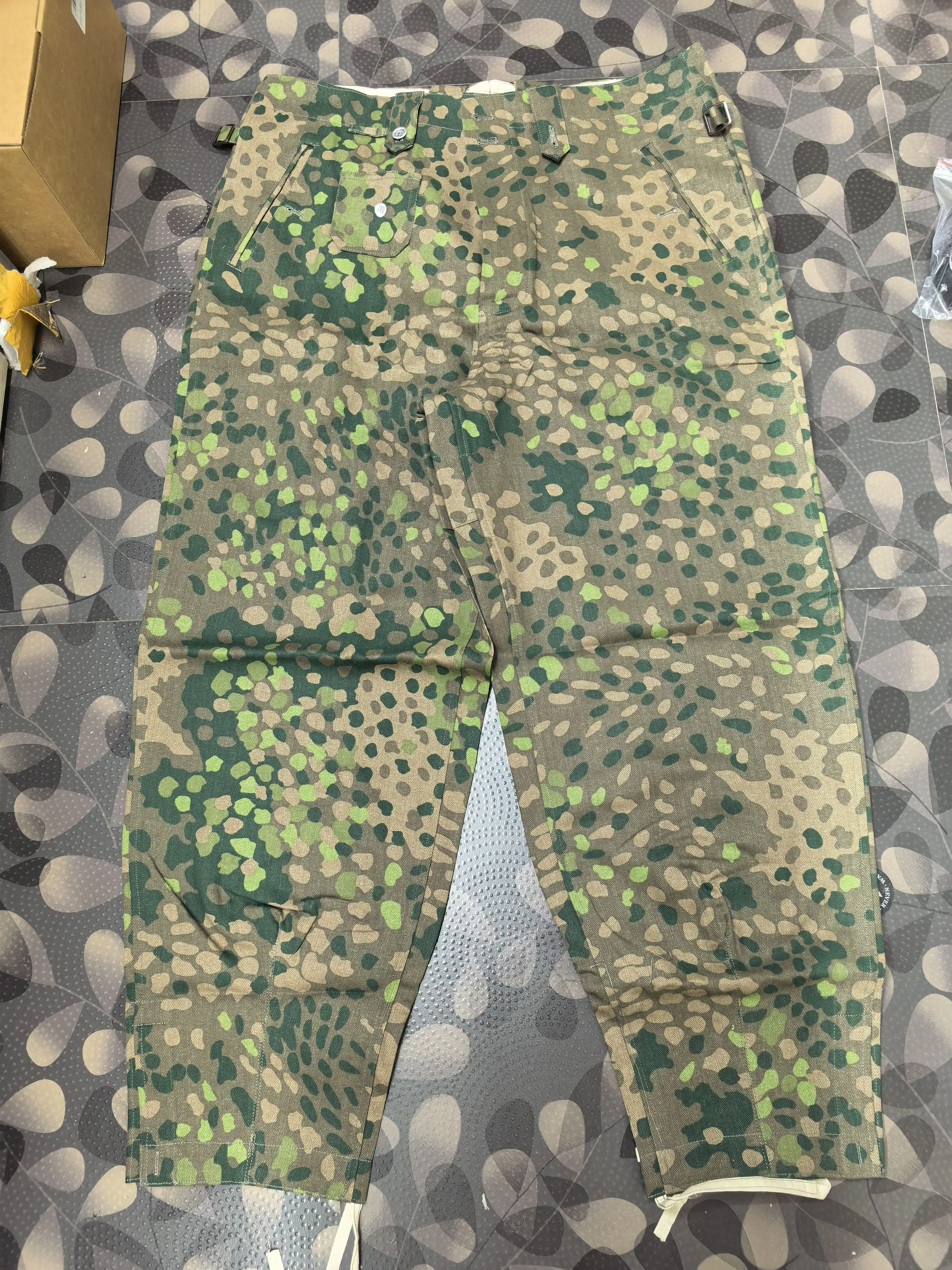 Pantalones tácticos camuflaje DOT44 estilo alemán M43 para airsoft