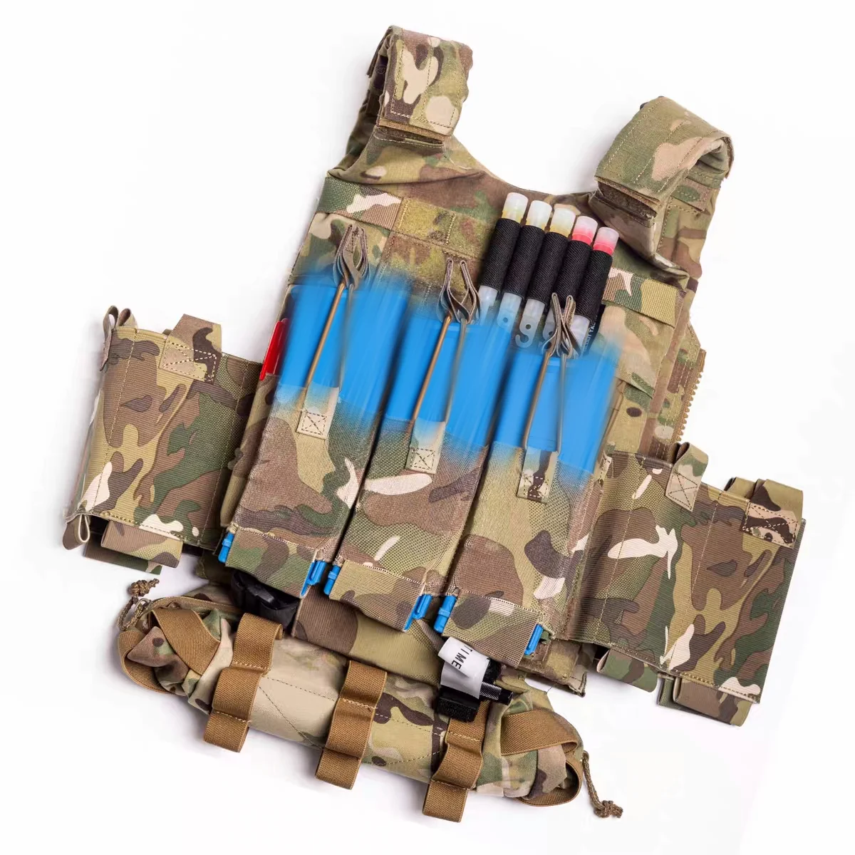 Panel frontal táctico OR con bolsa elástica multicapa para cargadores - imagen 4