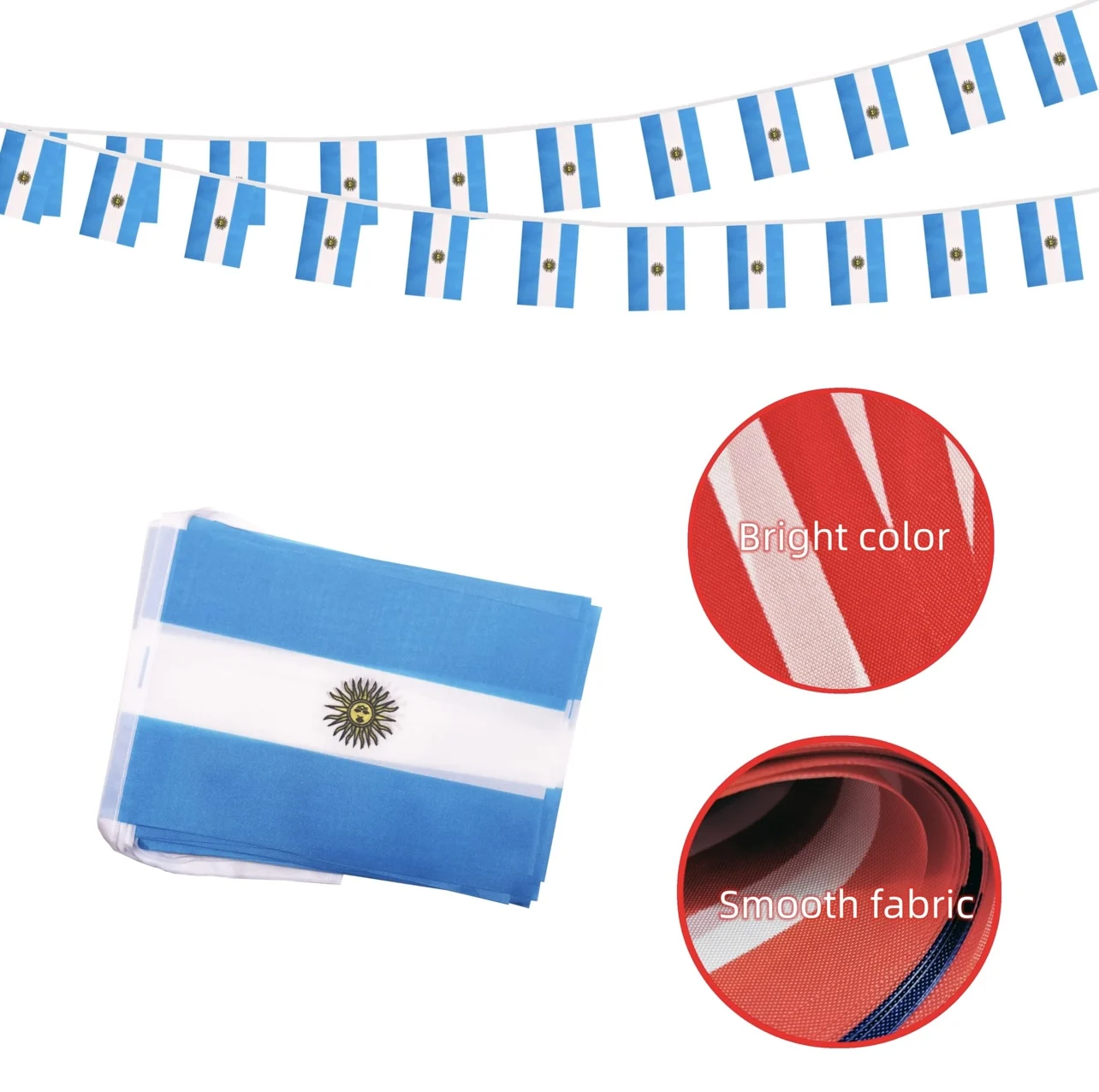 Banderas de Argentina para fiestas y festivales - imagen 3