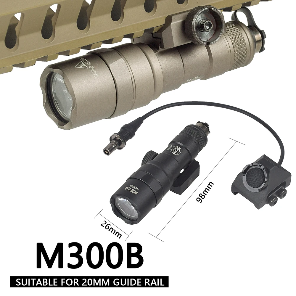 SureFire Scout linterna táctica Picatinny con interruptor remoto - imagen 5