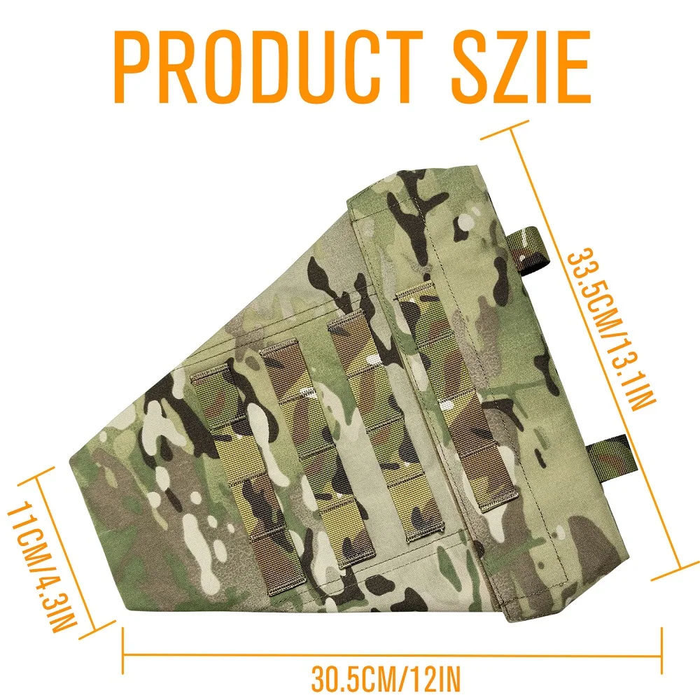 UNIONTAC Protector Inguinal Táctico MOLLE con Acolchado - imagen 3