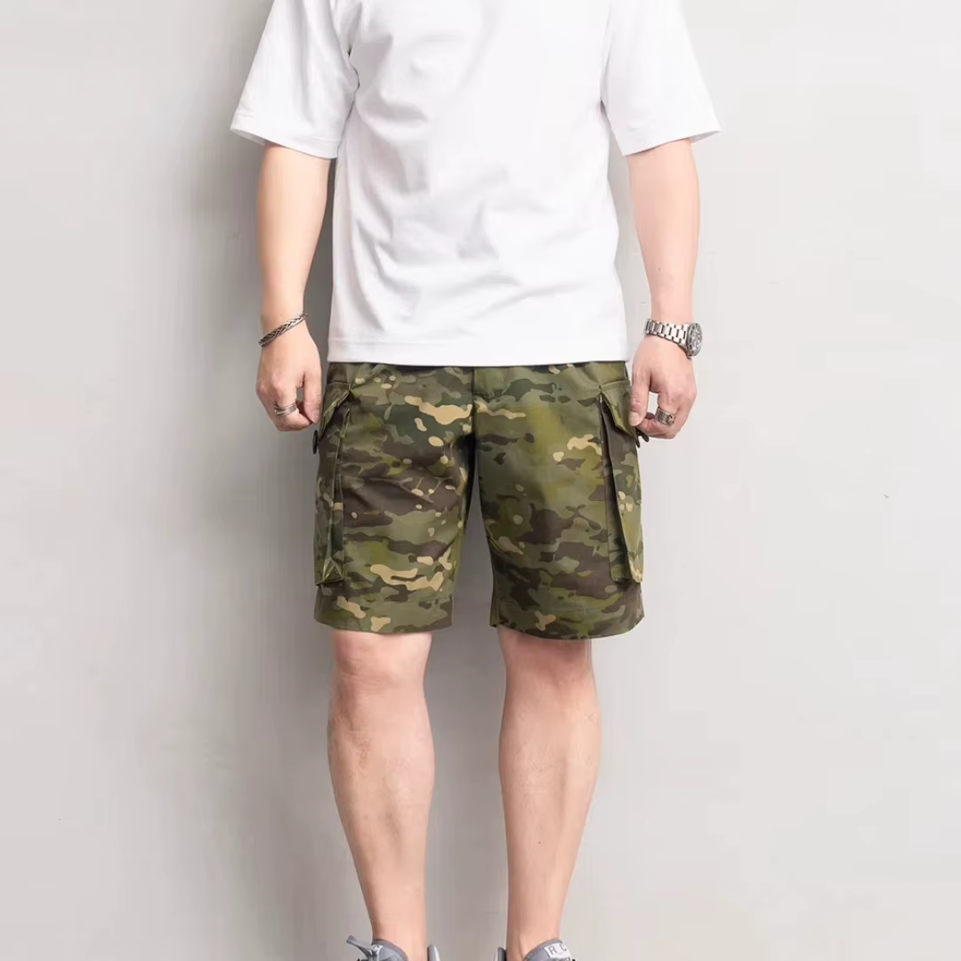 Pantalones cortos tácticos MC – Multibolsa BDU militar