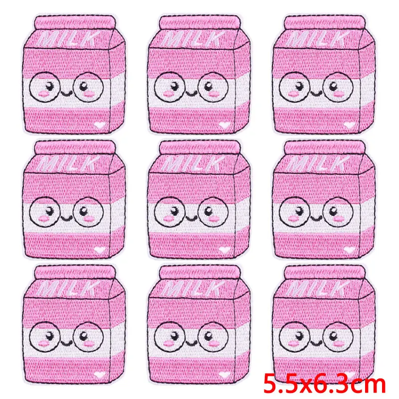 Parche termoadhesivo bordado letras estilo infantil para ropa - imagen 5