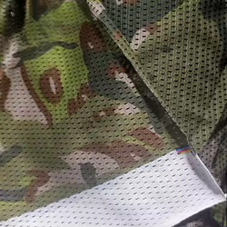 Tela de camuflaje táctica malla ligera AOR2 transpirable resistente