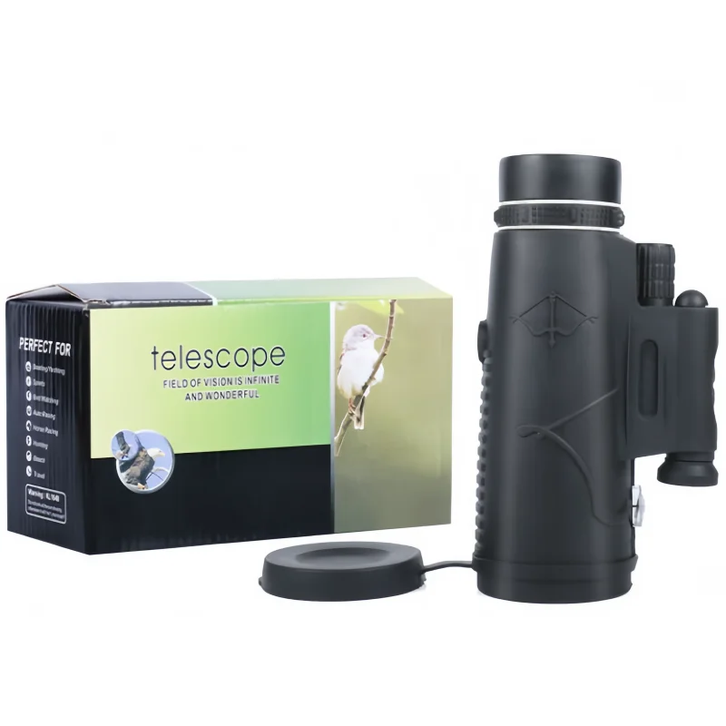 Binoculares HD con Zoom, visión nocturna para caza y camping - imagen 3