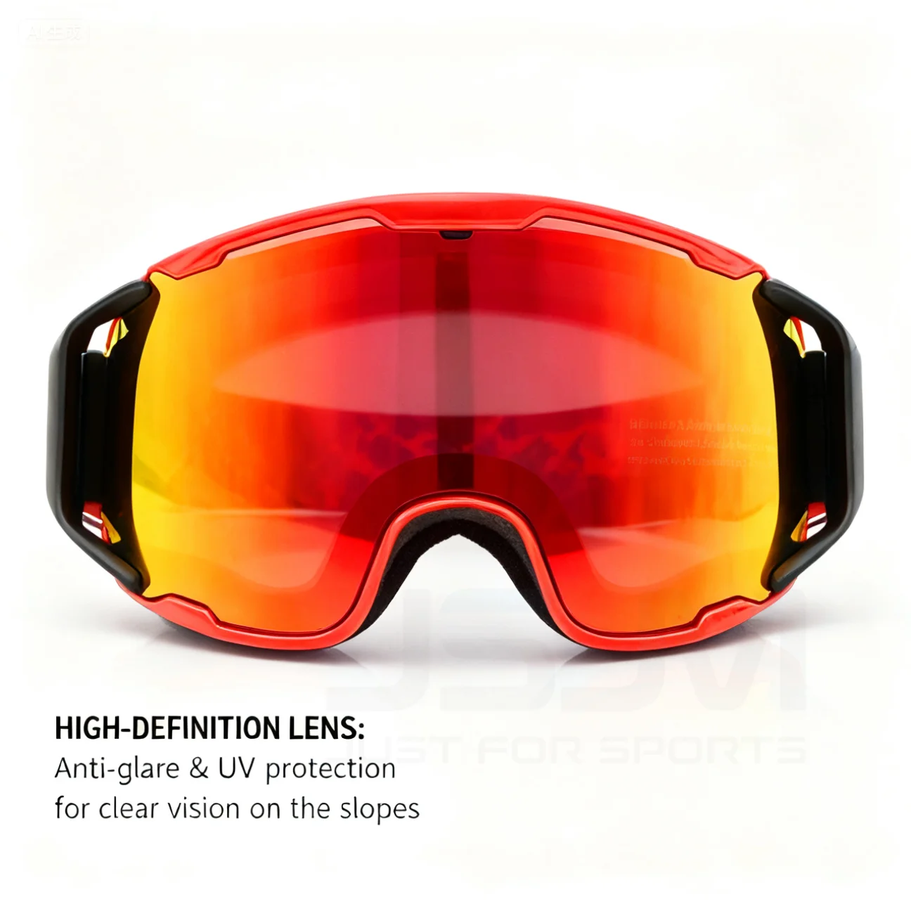 Gafas de esquí antiniebla doble capa UV400 para snowboard y moto nieve - imagen 5
