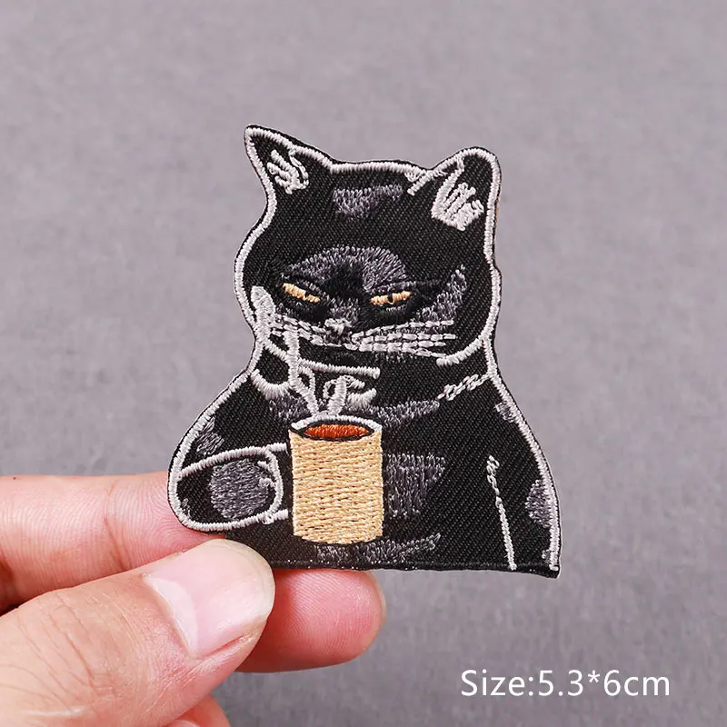 Parche termoadhesivo bordado para chaqueta – Fusible adhesivo - imagen 4