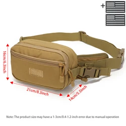 Bolsa táctica de cintura para porte oculto y caza