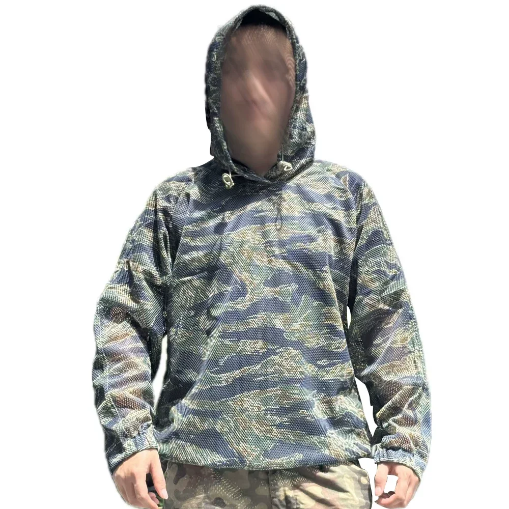 Chaqueta táctica cortavientos con capucha – Caza y senderismo - imagen 2
