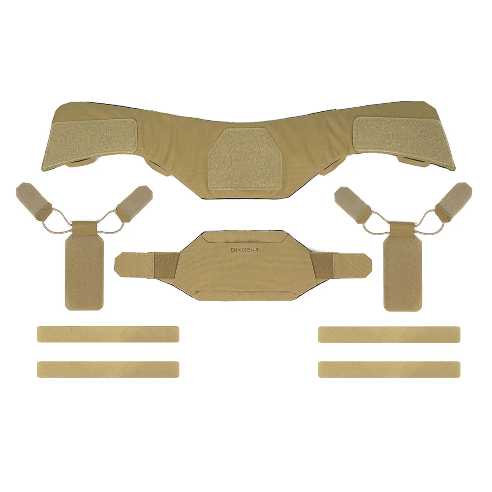 DMGear Protector Cuello Táctico Ripstop para Chaleco Airsoft - imagen 5