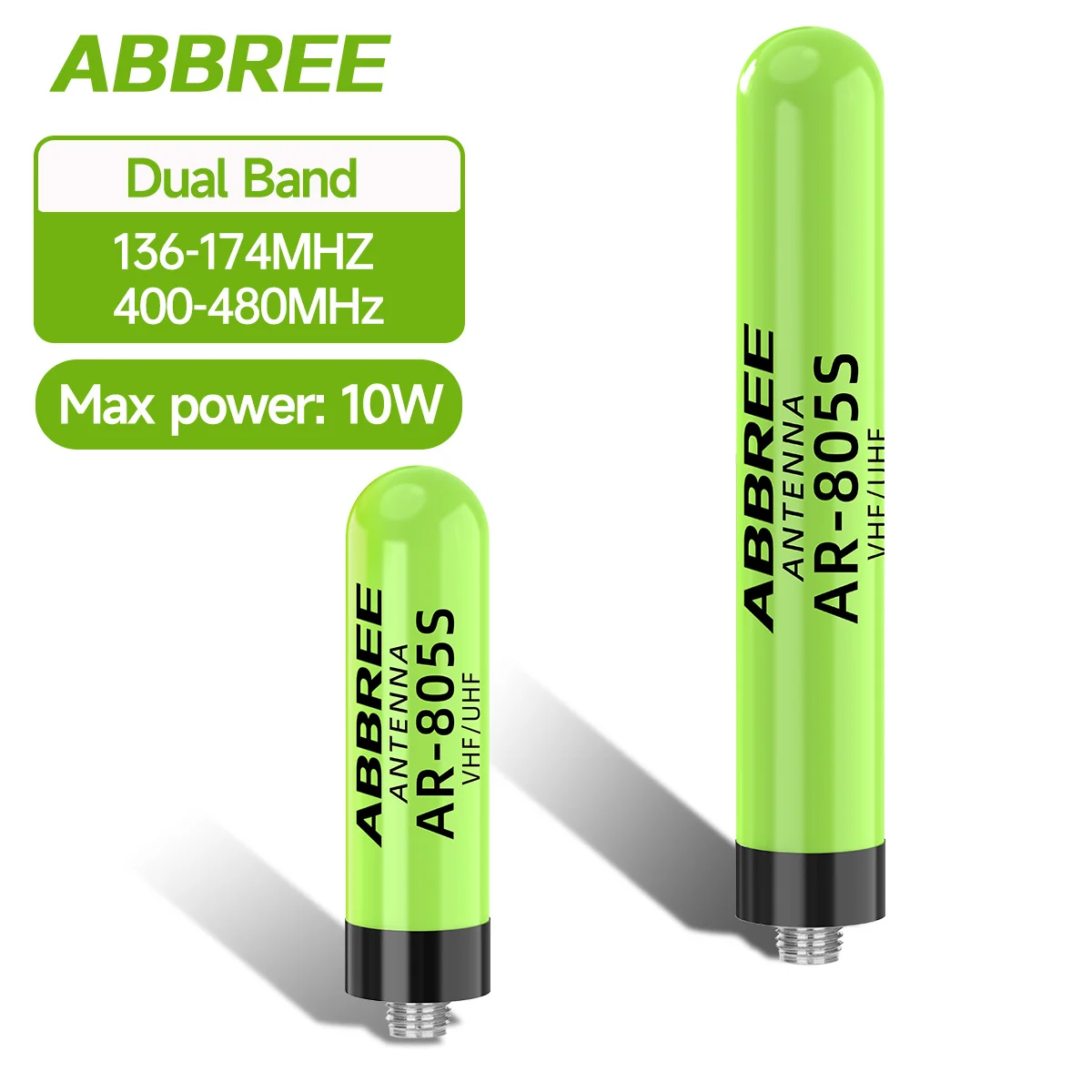 Antena ABBREE AR-805 Plus para walkie-talkie SMA-hembra alta ganancia - imagen 4