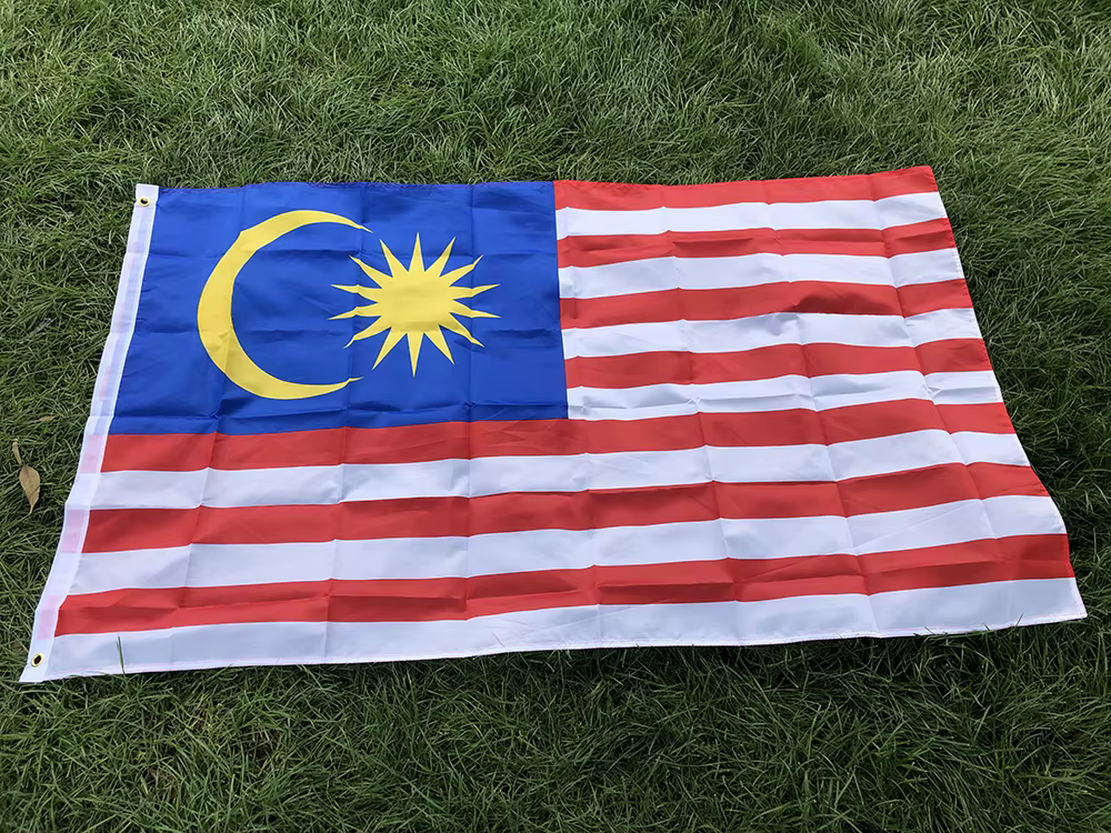 Bandera de Malasia 90x150 cm – Poliestireno decorativa Collection - imagen 3