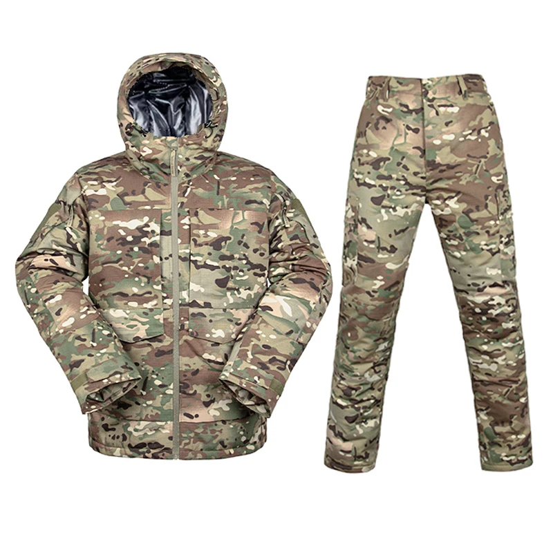 VKBO Ropa táctica de invierno camuflaje ruso térmica acolchada - imagen 3