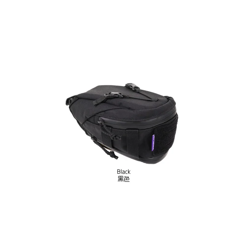 Bolsa de sillín en bicicleta de montaña