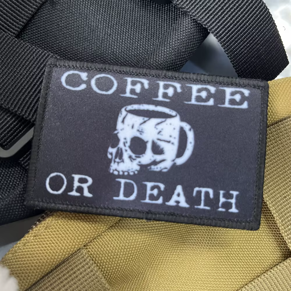 Parche táctico militar con cierre de velcro – Insignia adhesiva tejida - imagen 5