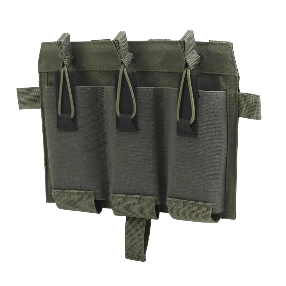 Chaleco táctico ligero MOLLE con solapa frontal y portacargador M4 - imagen 5