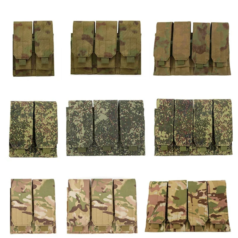 Bolsa portacargadores tácticos MOLLE camuflaje EMR 900D - imagen 3