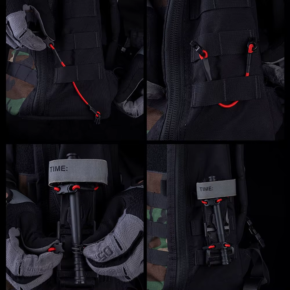 Bandas de retención tácticas para rieles de guardamanos y cables - imagen 5