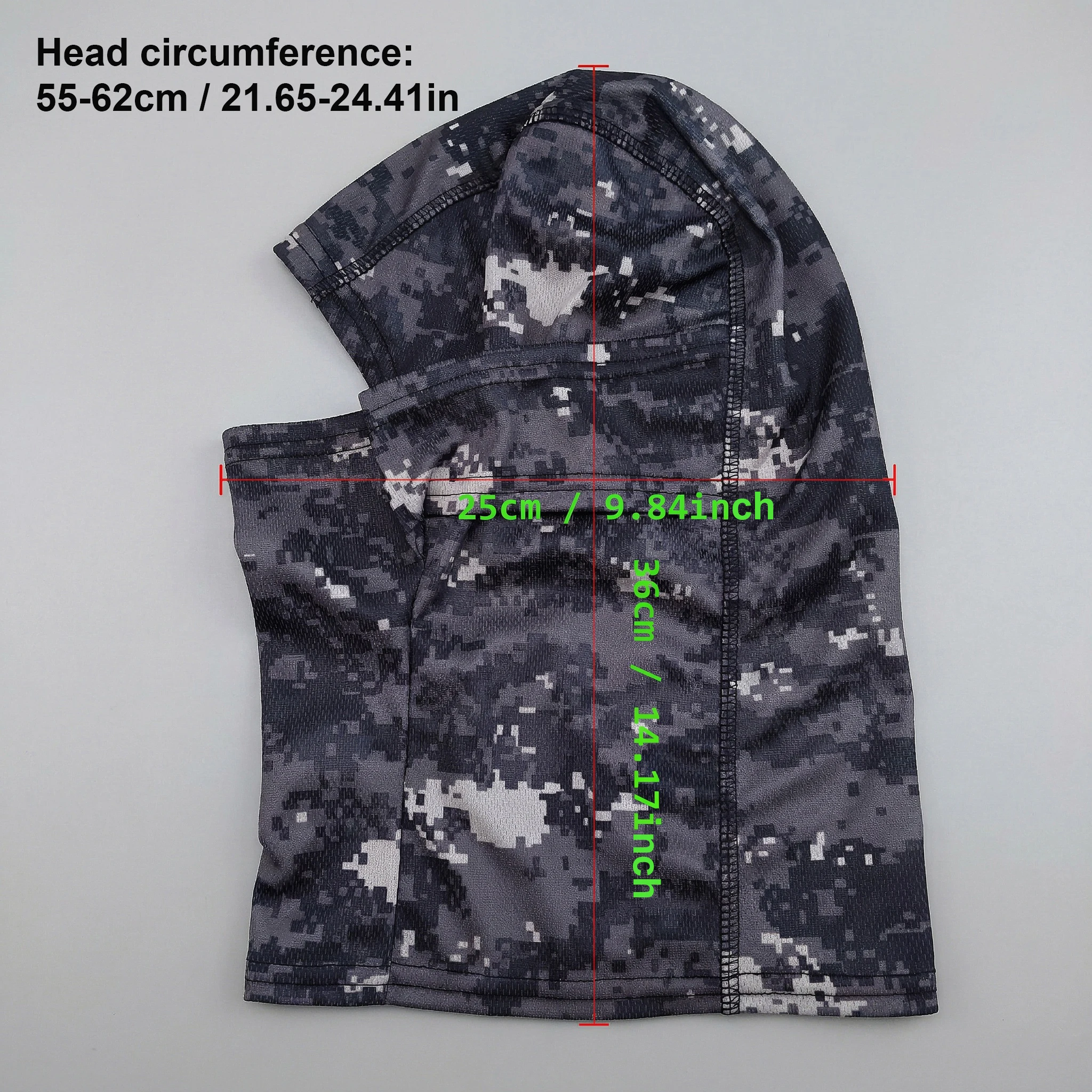 Balaclava táctica elástica transpirable con protección solar - imagen 4