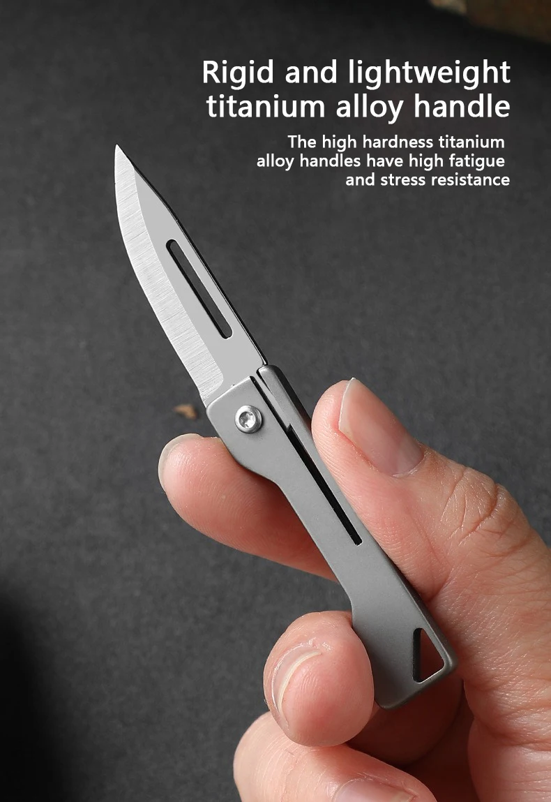 Cuchillo utilitario mini fácil de transportar