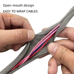 Cubierta de cable estañado con textura metálica anti-desgaste