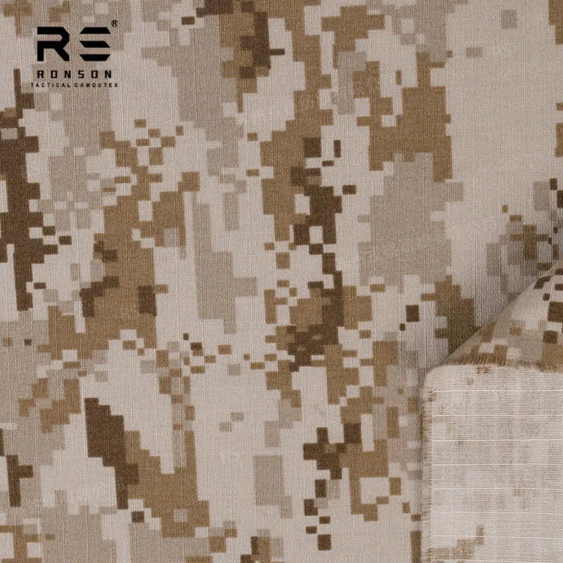 Tela ripstop táctica MARPAT Desert nailon-algodón para uniforme - imagen 5