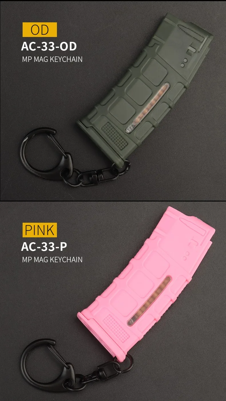 Llavero de cargador MP MAG en detalle