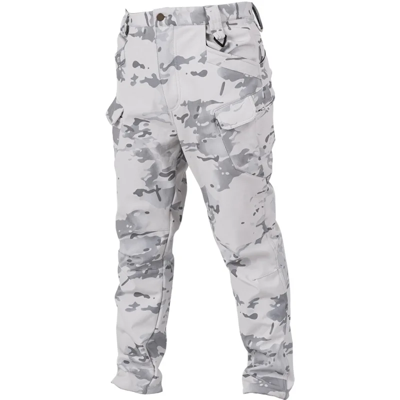 Traje de asalto softshell camuflaje nieve invierno todo terreno - imagen 4