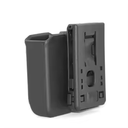 Porta cargadores táctico doble universal regulable MOLLE para 9 mm