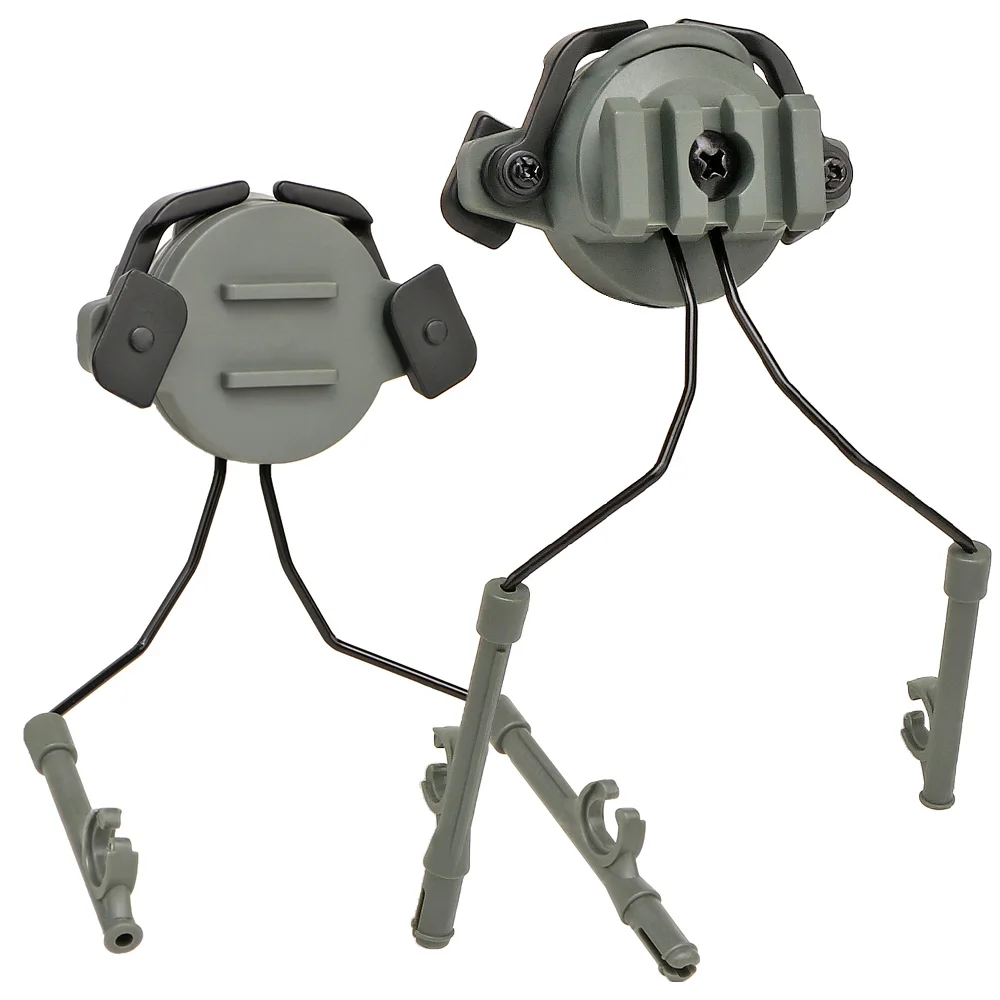 Adaptador de riel 360° para auriculares tácticos – Giratorio